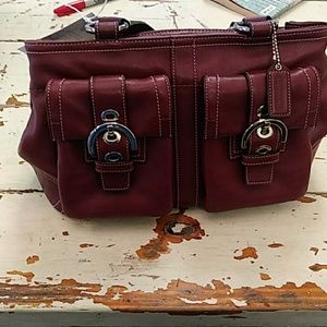 Coach Soho Burgundy